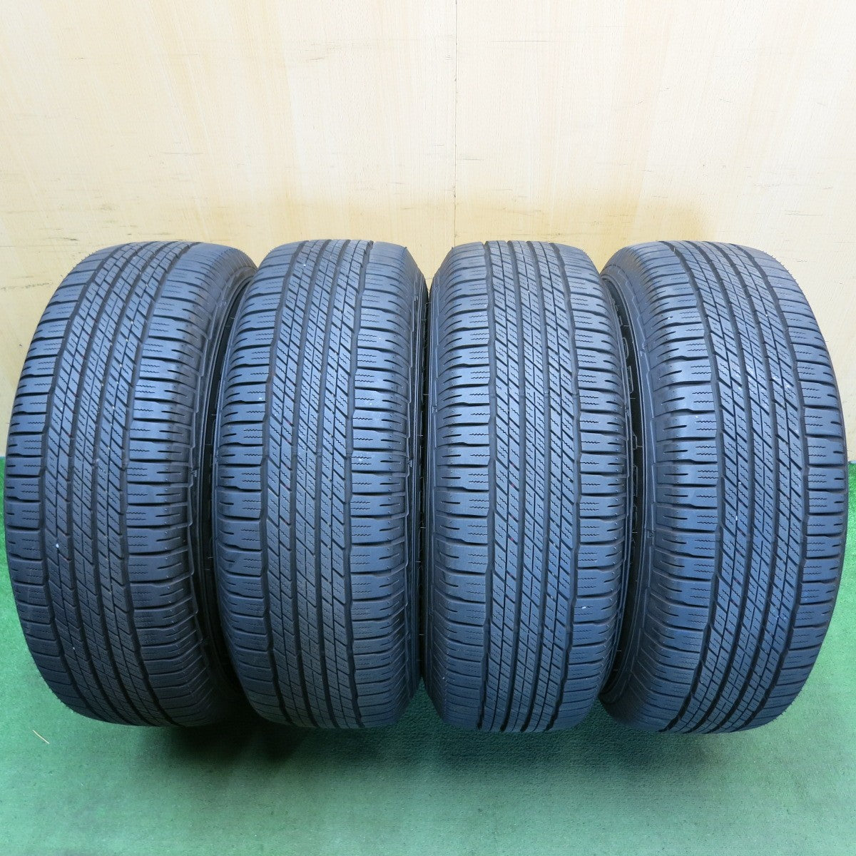バリ溝!26年!9.5分◎トヨタ ランクル 70 純正 265/70R16 ダンロップ AT23 グラントレック 16インチ PCD150/5H◎6082301HAノ