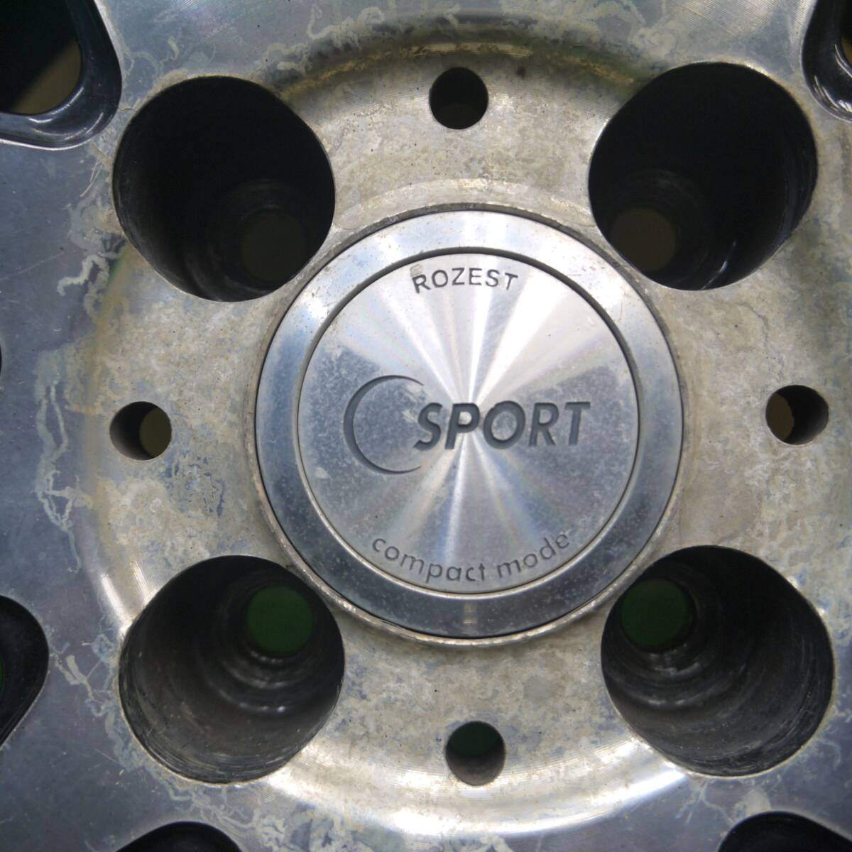 バリ溝!9分★スタッドレス 175/70R14 ミシュラン X-ICE XI3 ROZEST C SPORT ローゼスト 14インチ PCD100/4H★5012012Hス