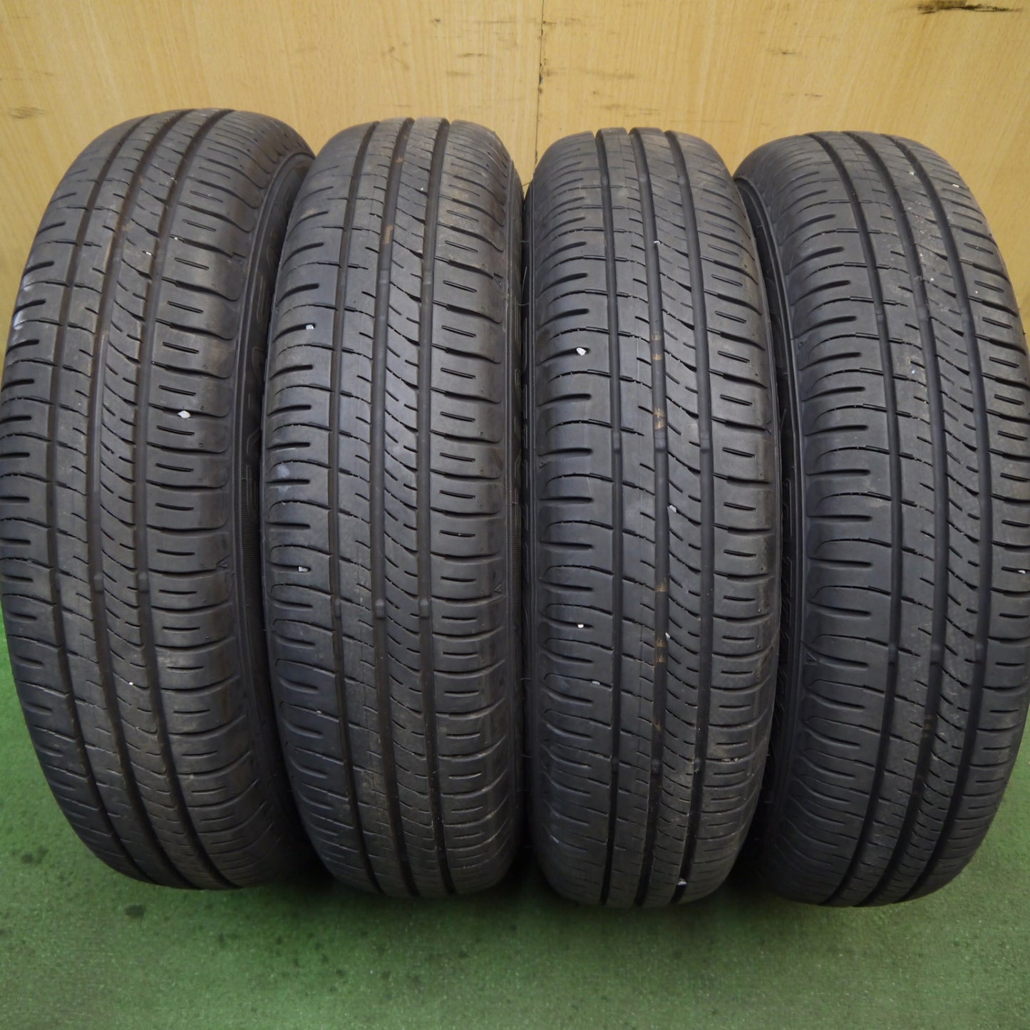 バリ溝!23年!8.5分★145/80R13 ダンロップ エナセーブ EC204 Eruvova 13インチ PCD100/4H★5080504Hノ