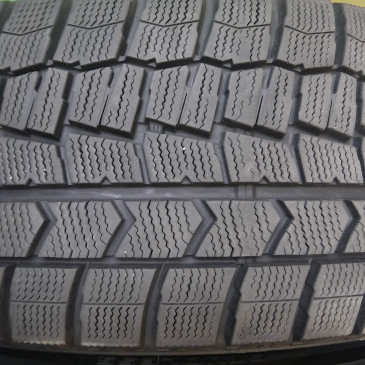 バリ溝!9.5分★Lehrmeister VALLONE 225/50R18 スタッドレス ダンロップ ウインターマックス WM02 レアマイスター ヴァッローネ PCD114.3/5H★5030307Hス