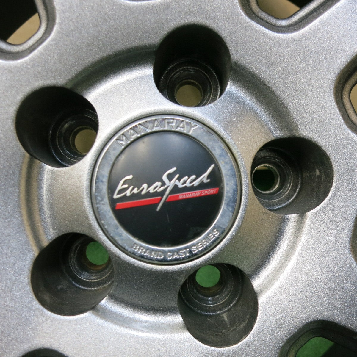 4本価格★インプレッサ 等 EuroSpeed MANARAY SPORT ユーロスピード マナレイスポーツ 17インチ ホイール 17×7J PCD100/5H★5042507SYホ