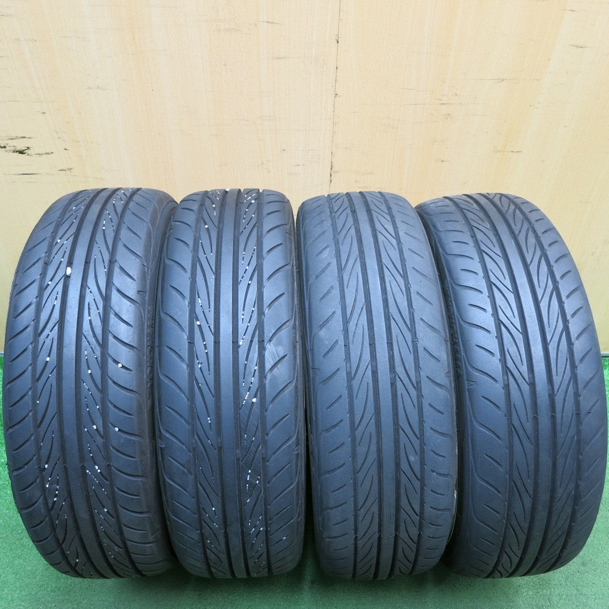 バリ溝!21年!9.5分★WORK RIZALTADO 165/40R17 ヨコハマ DNA S.drive ワーク リザルタード 17インチ PCD100/4H★5051612AKノ