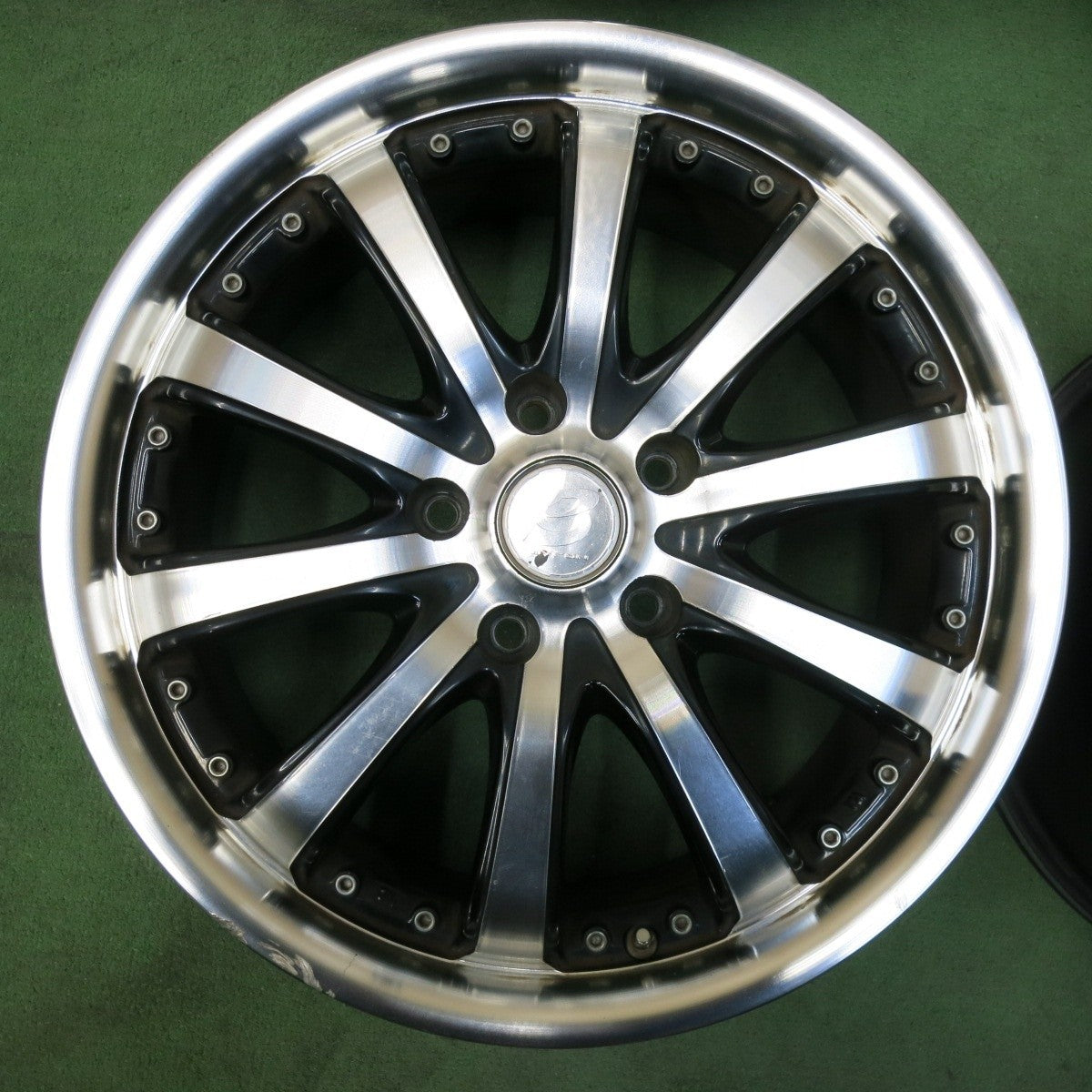 4本★LOXARNY EX BYRON STINGER BADX 17インチ ホイール ロクサーニ バイロン スティンガー 17×7J PCD114.3/5H★5031405SYホ