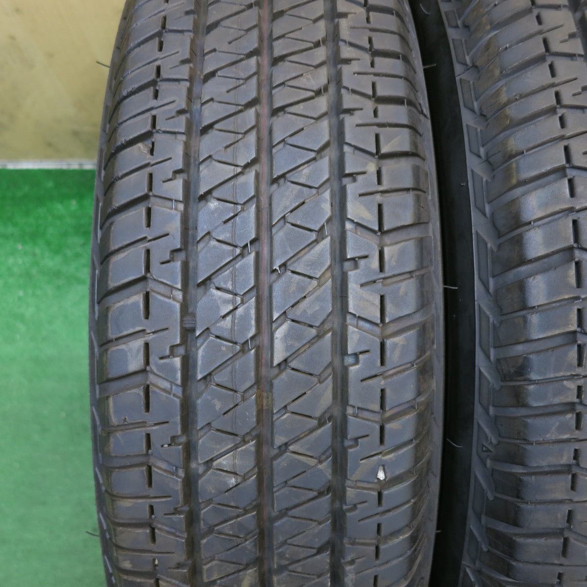 バリ溝!9分◎ジムニー 等 175/80R16 ブリヂストン デューラー H/T 684Ⅱ DUELER タイヤ 16インチ◎6092102KKノタ