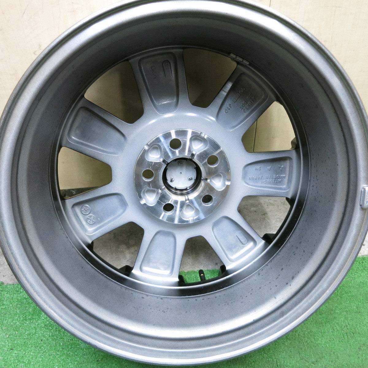 新車外し★三菱 デリカ D:5 シャモニー 純正 ENKEI ホイール 18インチ 18×7J D5 エンケイ PCD114.3/5H★5083004ナホ