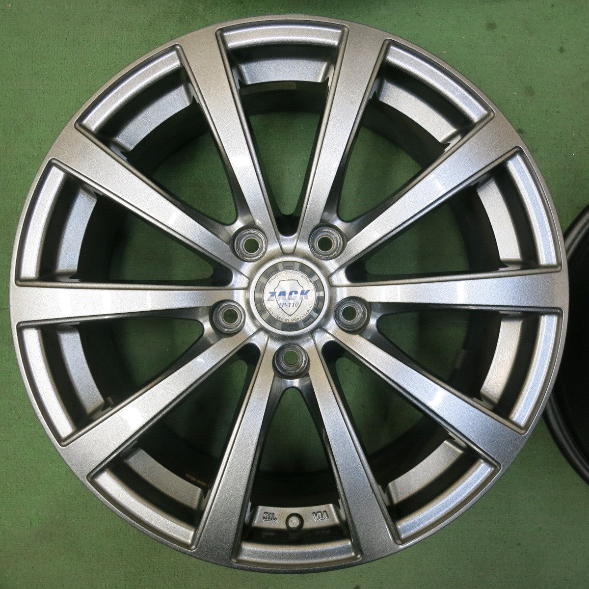 キレイ★ZACK JP-110 MONZA 17インチ ホイール ザック モンツァ 17×7J PCD114.3/5H★5062410SYホ