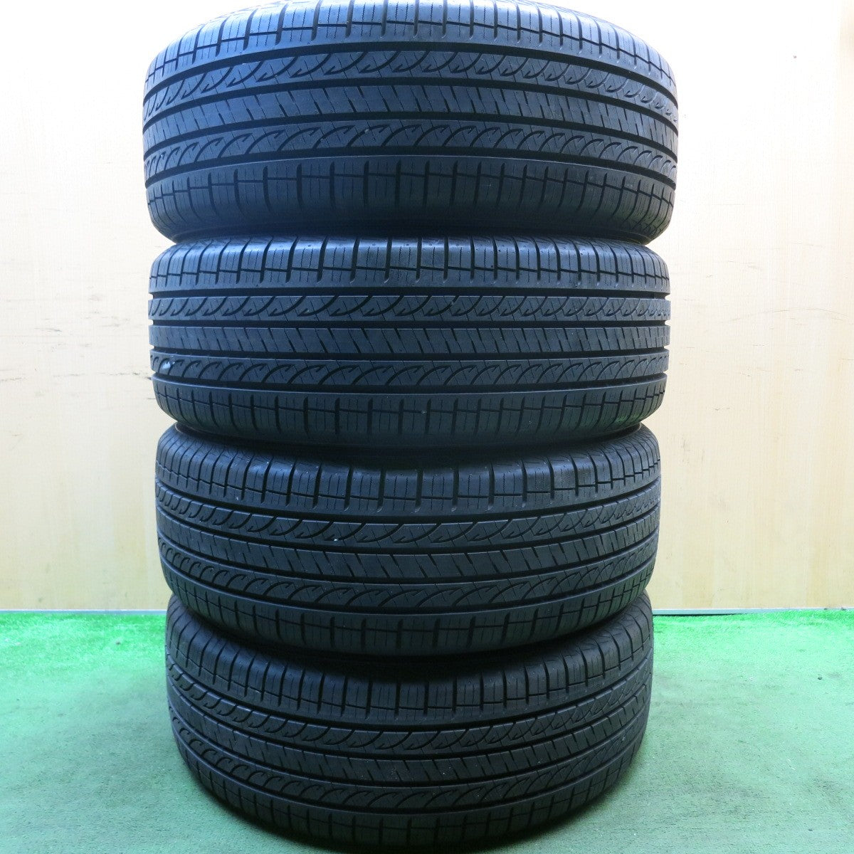 新車外し★トヨタ RAV4 アドベンチャー 純正 235/55R19 ヨコハマ AVID GT S35 18インチ PCD114.3/5H★5091108HAノ
