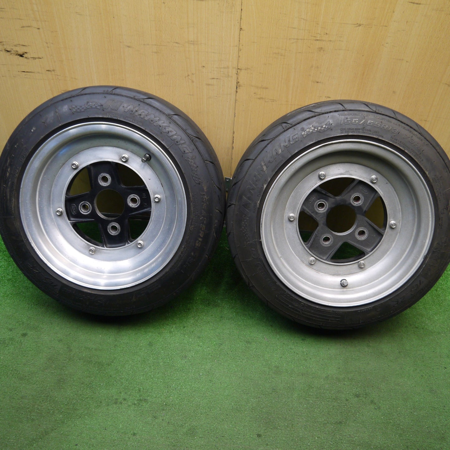 2本価格★SSR SPEED STAR タナベ MK-2 155/65R13 ナンカン Sportnex NS-2R スピードスター 13インチ PCD114.3/4H★5070104Hノ