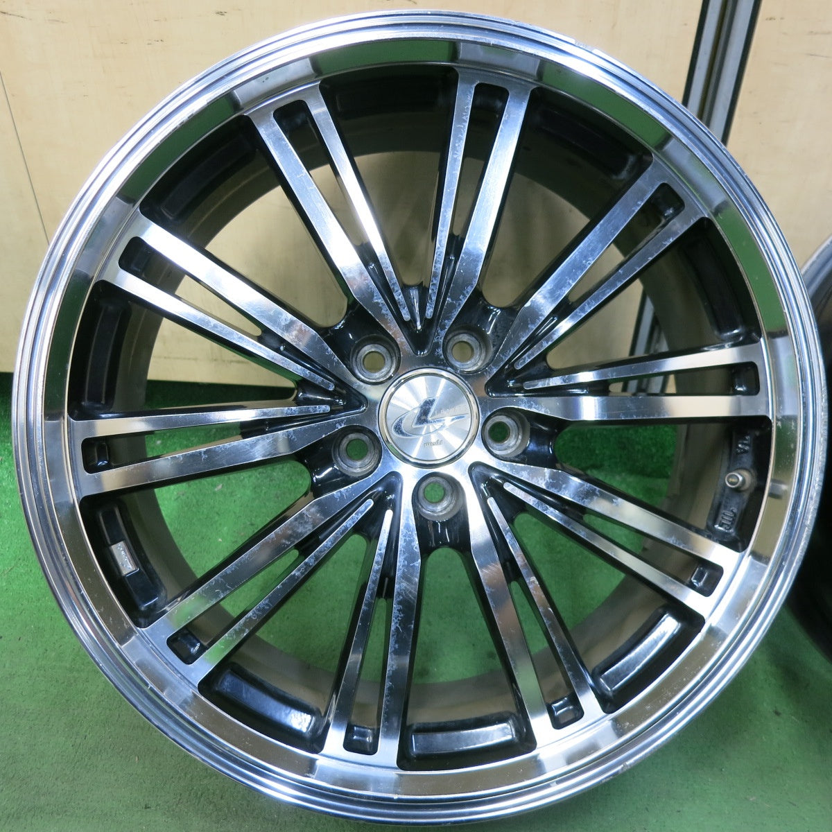 4本価格★プリウス 等 LEONIS TR weds 18インチ 18×7J レオニス ウェッズ PCD100/5H★5071101SYホ