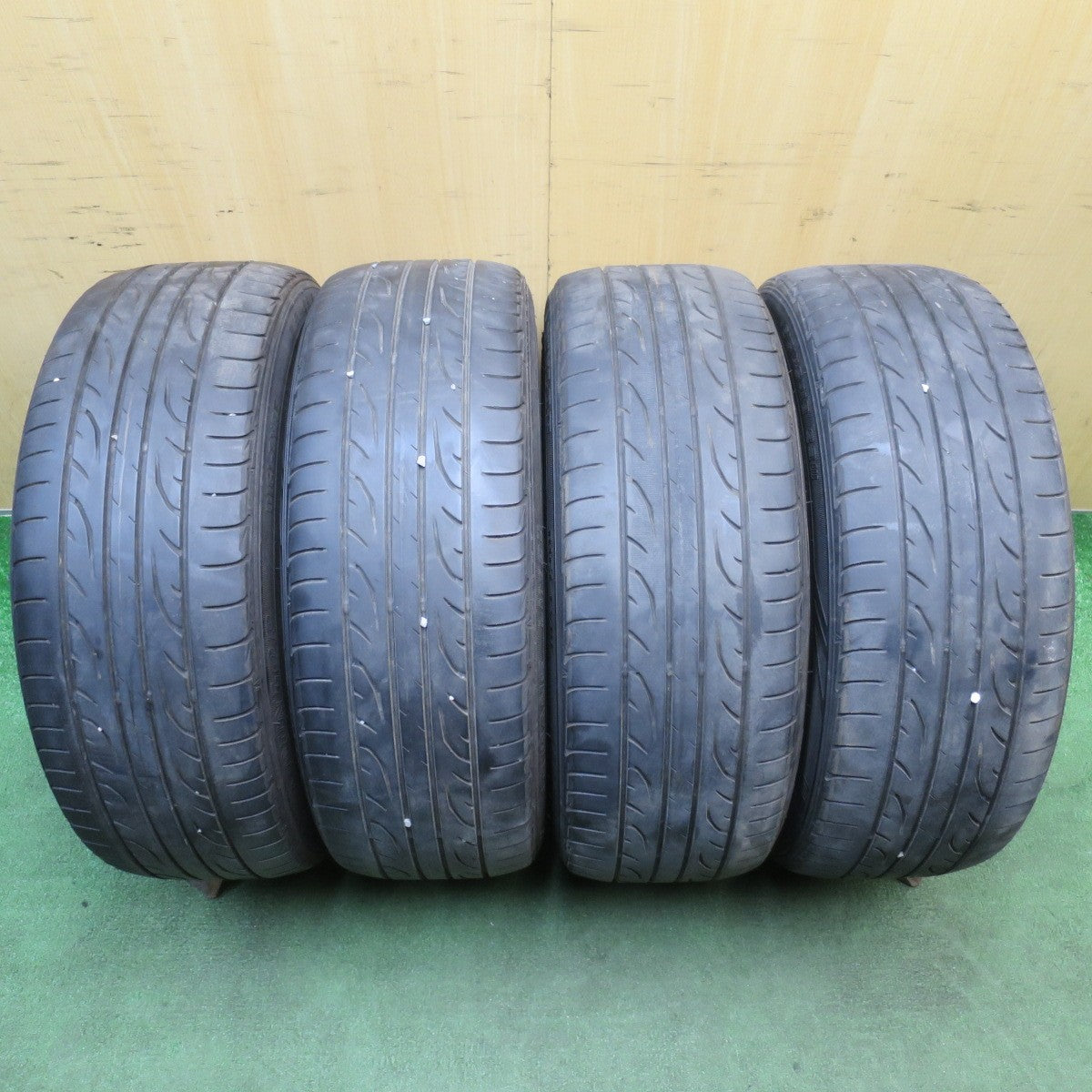 4本価格◎Kranze Graben 215/45R18 ダンロップ LE MANS LM704 クレンツェ グラベン 18インチ PCD114.3/5H◎6062304NJノ