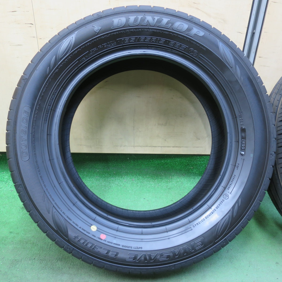 新車外し!25年★185/65R15 ダンロップ エナセーブ EC300+ タイヤ 15インチ アクア フィールダー フリード ノート bB 等★5120602イノタ
