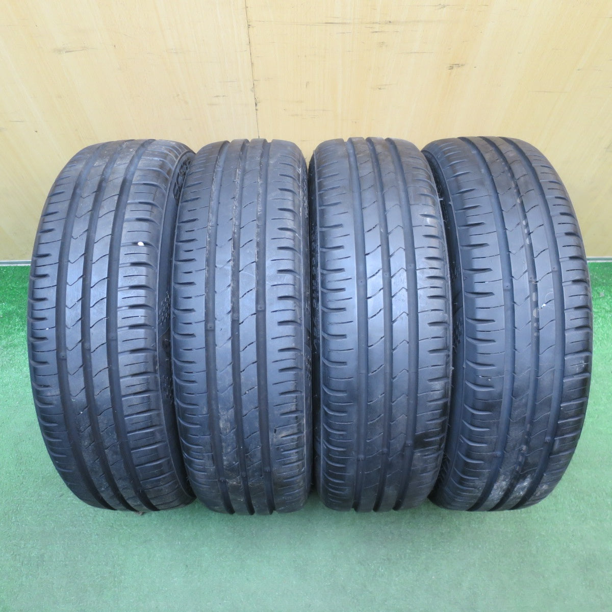 バリ溝!9.5分★165/55R15 クムホ エクスタ HS51 TMW TECNO MOTOR WORKS テクノ モーター ワークス 15インチ 軽サイズ PCD100/4H★6051102NJノ