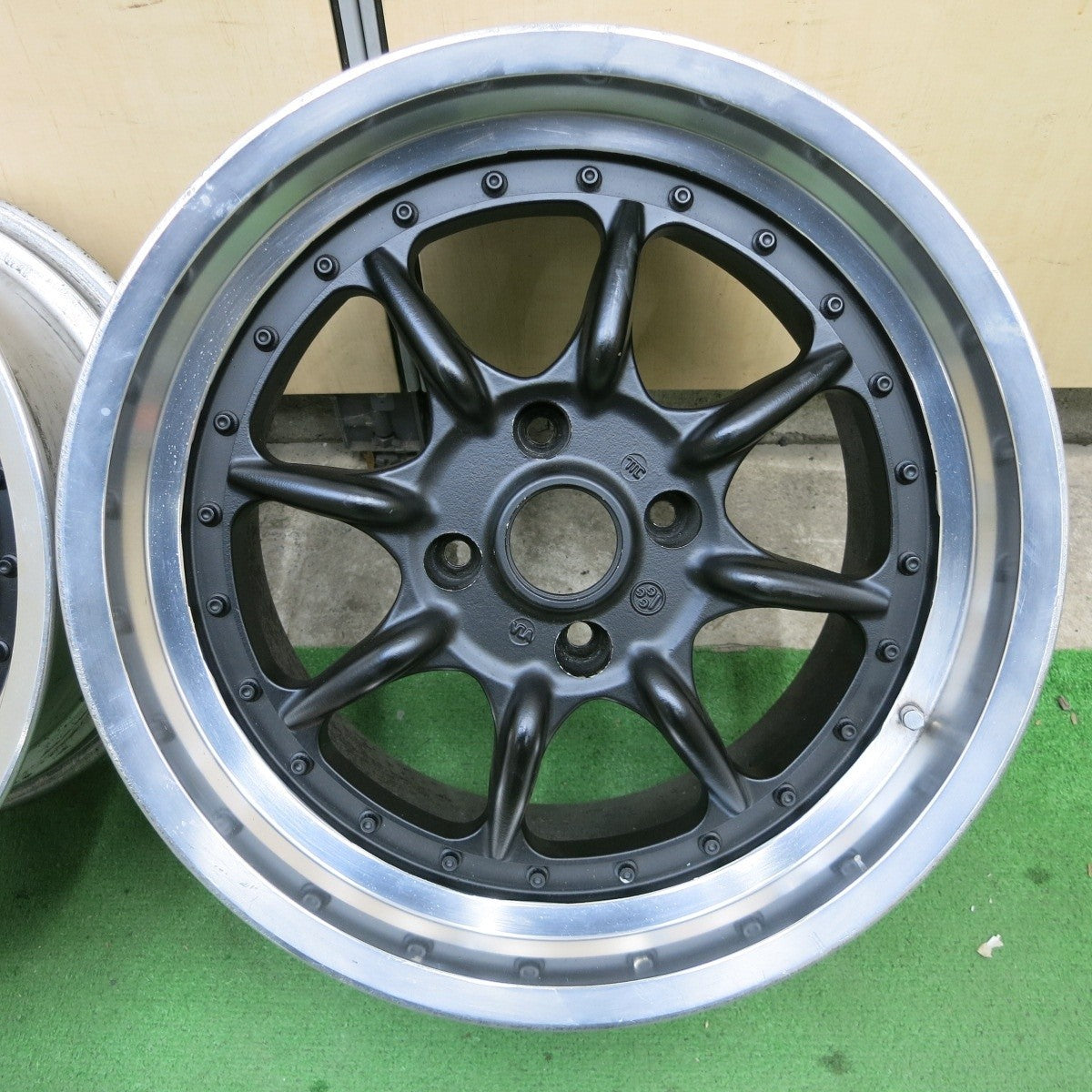 2本価格★深リム ワタナベ GR8 17インチ ホイール WATANABE 17×9J PCD114.3/4H★5021204ナホ