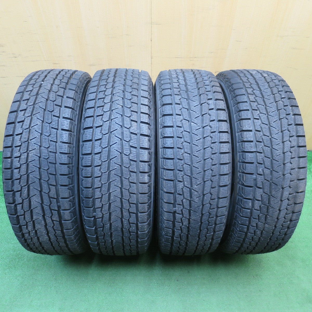 ほぼ未使用!キレイ★スタッドレス 225/65R17 ヨコハマ アイスガード G075 MiLLOUS PS ミルアス 17インチ PCD114.3/5H★6022509NJス