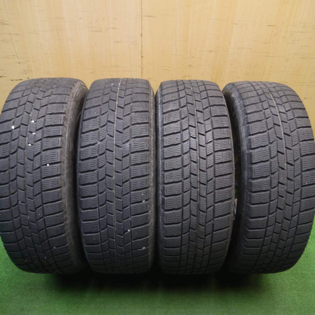 キレイ★スタッドレス 205/60R16 グッドイヤー アイスナビ6 ravrion selzer ラブリオン 16インチ PCD114.3/5H★5010704Hス
