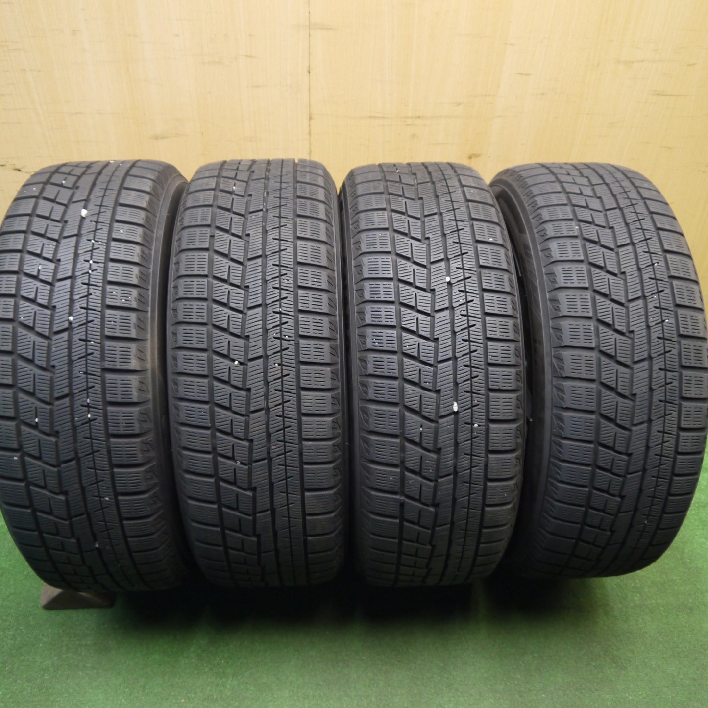 バリ溝!キレイ!9分★BMW MINI 等 Kelleners sport Jr GF5 205/55R17 スタッドレス ヨコハマ アイスガード iG60 ケレナーズ スポーツ ジュニア 17インチ PCD112/5H★6012605Hス