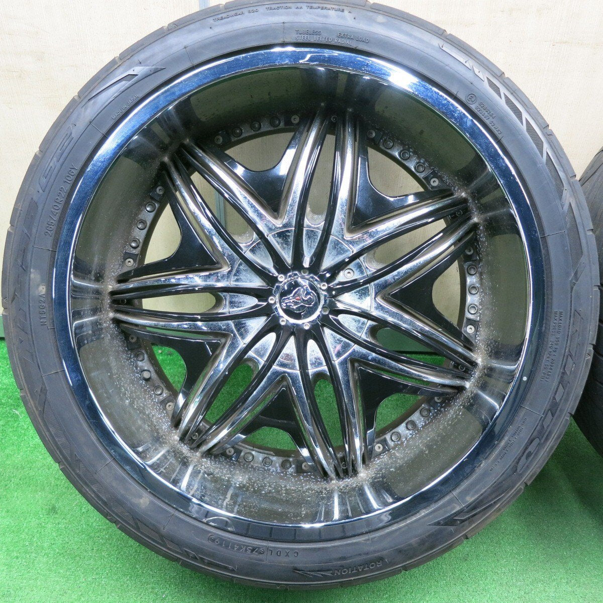4本価格★DIABLO MORPHEUS 265/40R22 ニットー NT555 G2 ディアブロ モーフィアス 22インチ PCD139.7/6H★5020601TNノ