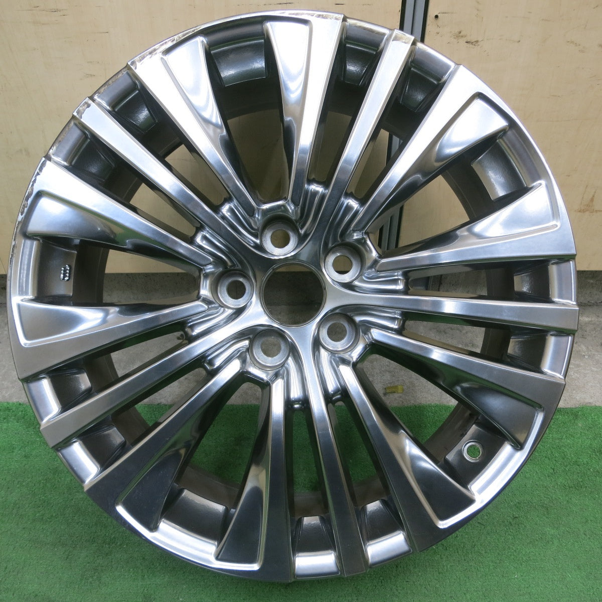 1本価格★トヨタ 80系 ハリアー Zグレード 純正 ホイール 19インチ 19×7J PCD114.3/5H★5051703ナホ
