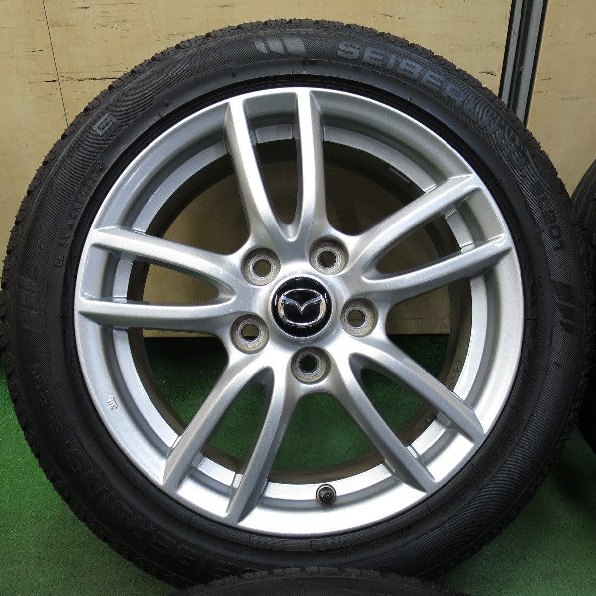 バリ溝!23年!キレイ!ほぼ10分★マツダ ロードスター 純正 205/50R16 セイバーリング SL201 16インチ PCD114.3/5H★5042901AKノ