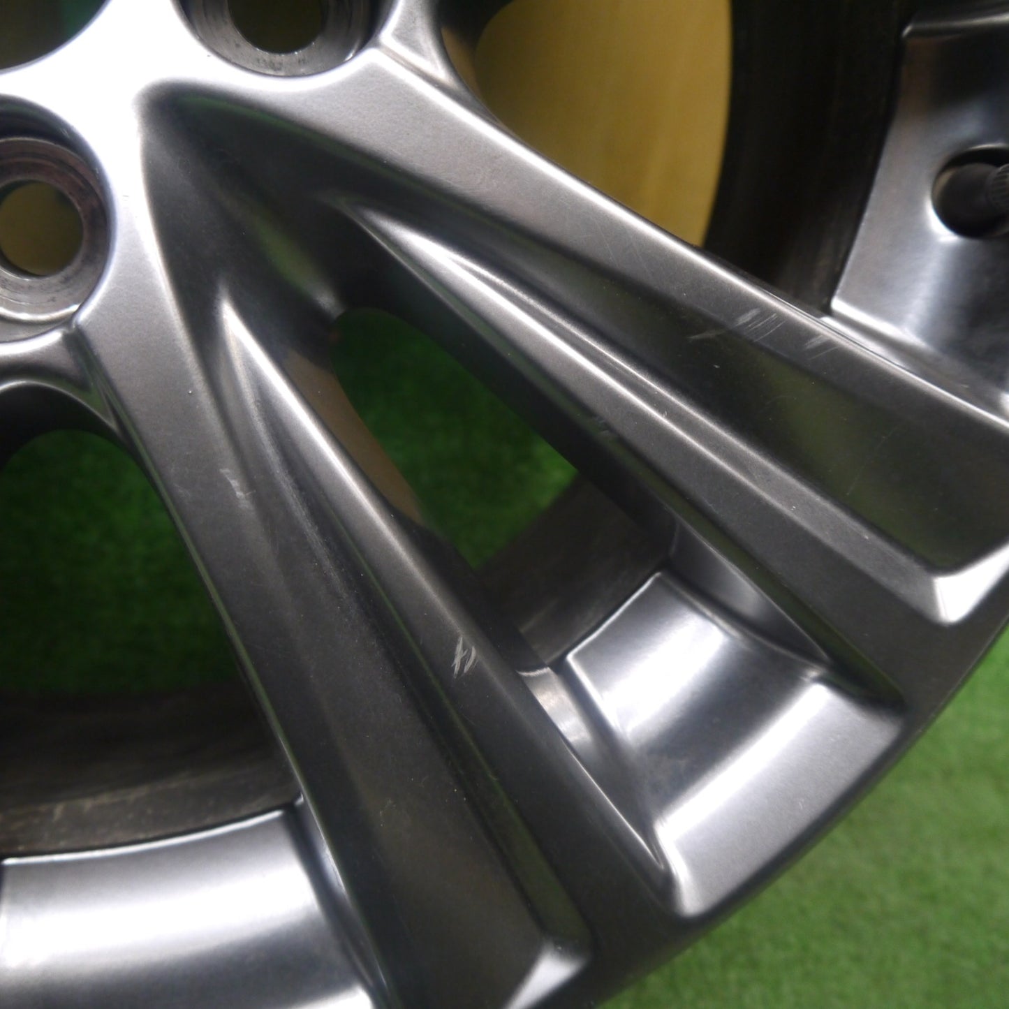 1本価格★トヨタ 30系 アルファード ヴェルファイア 純正 ホイール 18インチ 18×7.5J PCD114.3/5H★6010906Hホ