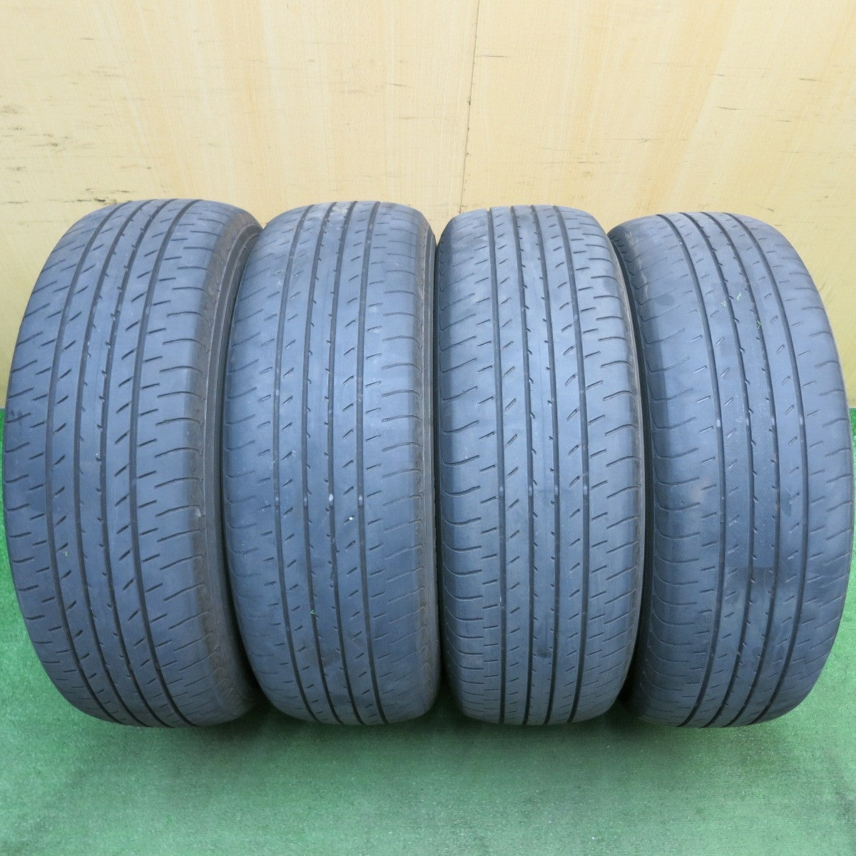 キレイ!21年★トヨタ 30系 アルファード ヴェルファイア 純正 225/60R17 ヨコハマ ブルーアース E51 E51A 17インチ PCD114.3/5H★5060605AKノ