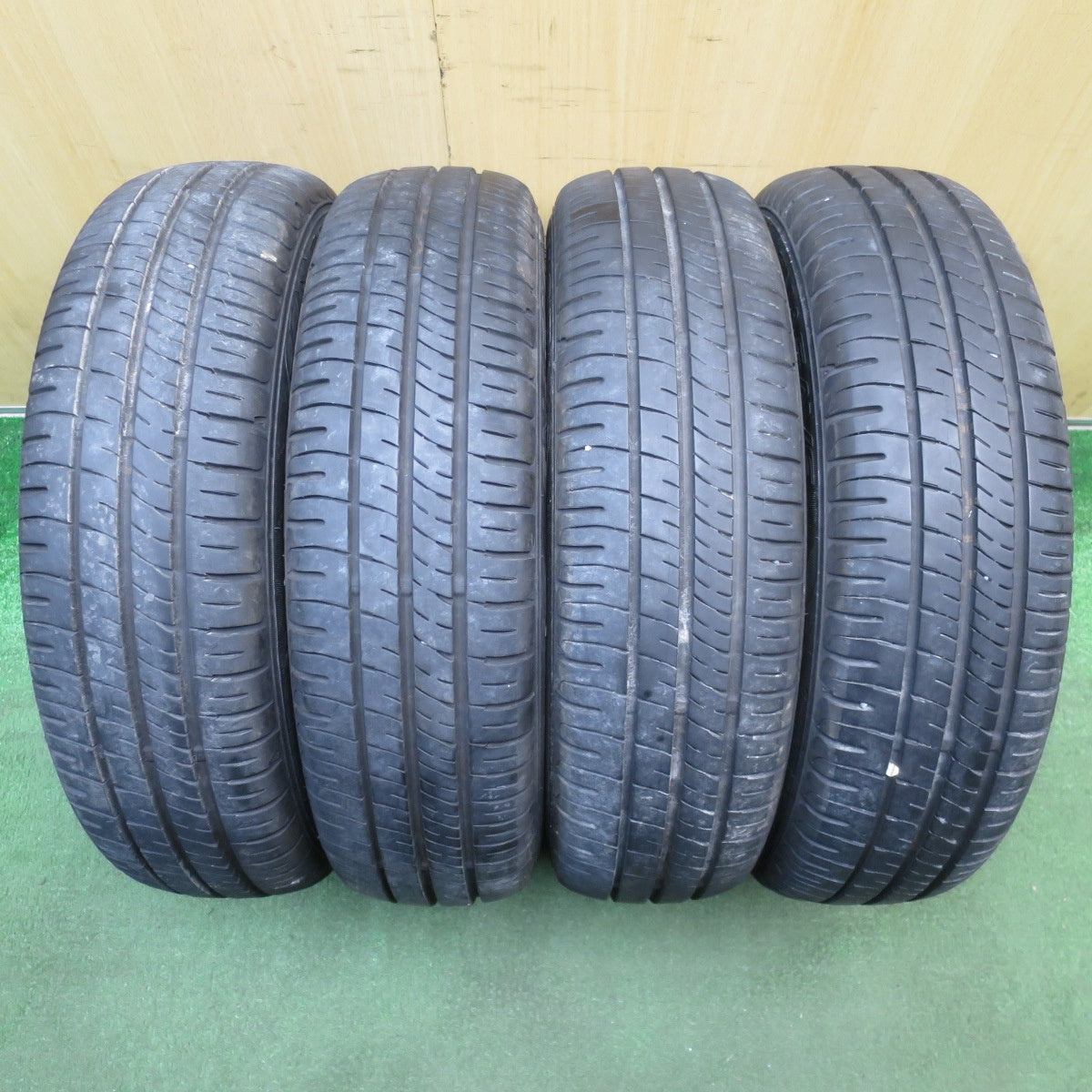 バリ溝!23年!8.5分★155/65R13 ダンロップ エナセーブ EC204 ravrion ラブリオン 13インチ PCD100/4H★6031802NJノ