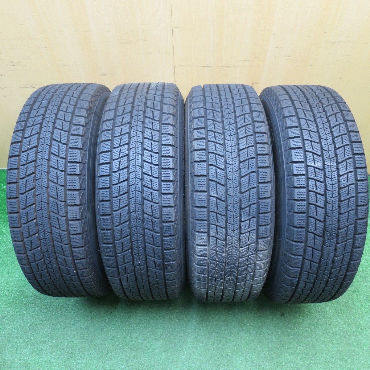 バリ溝!キレイ!9.5分以上★スタッドレス 225/65R17 ダンロップ ウインターマックス SJ8 SEIN DW1432 SD03 AME ザイン 17インチ PCD114.3/5H★5112503NJス