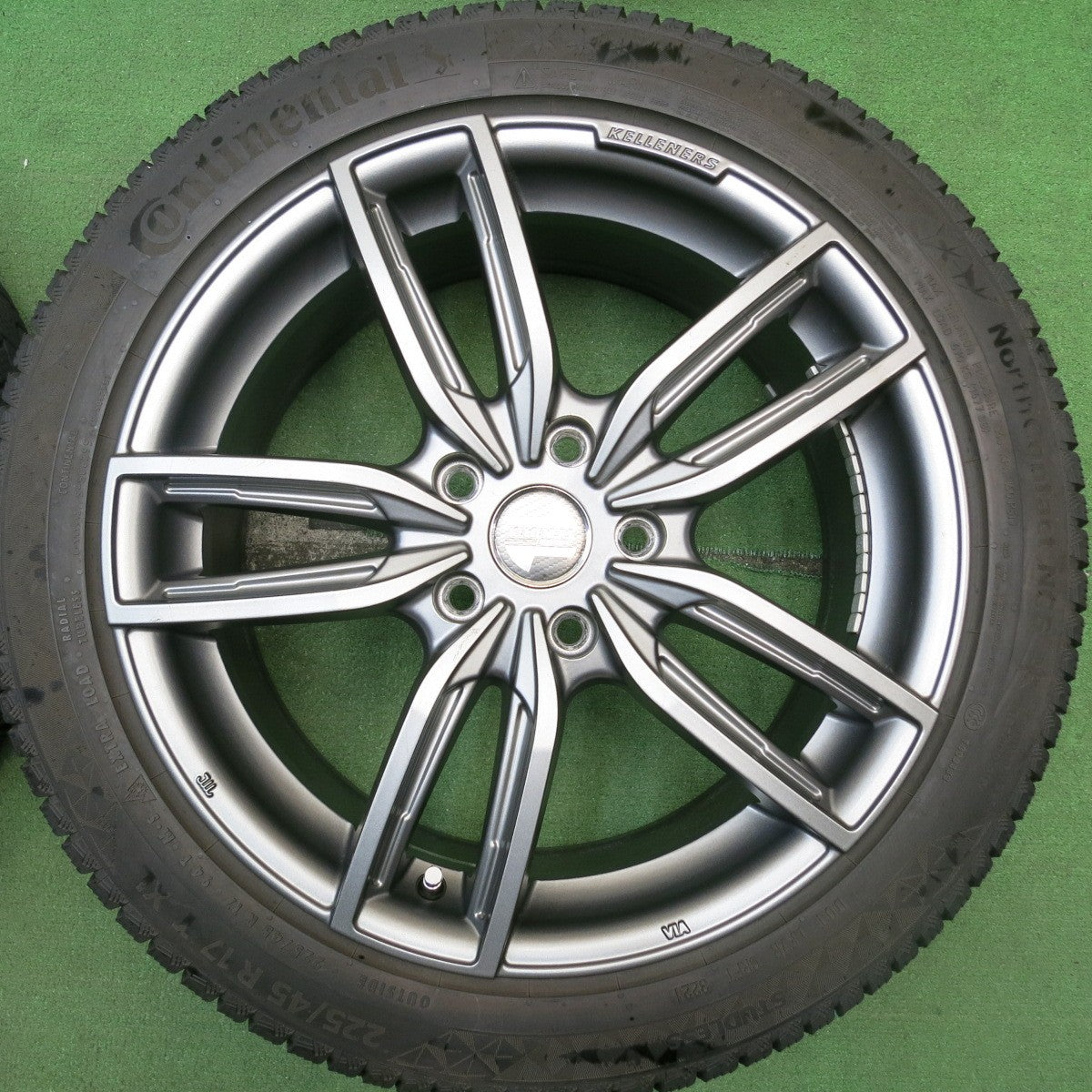 キレイ!21年★MINI ミニ 等 KELLENERS Sport 225/45R17 スタッドレス コンチネンタル ノースコンタクト NC6 ケレナーズ スポーツ PCD112/5H★5070110HAス