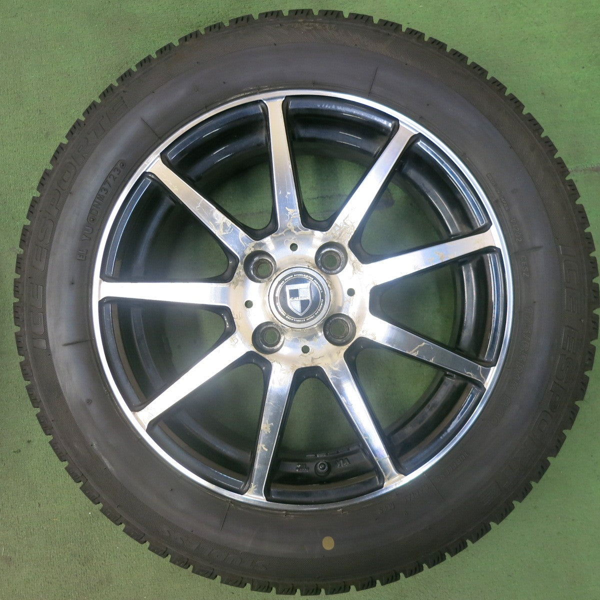 バリ溝!23年!ほぼ10分★スタッドレス 175/65R15 アイスエスポルテ GALERIA ガレリア 15インチ PCD100/4H★5092701SKス