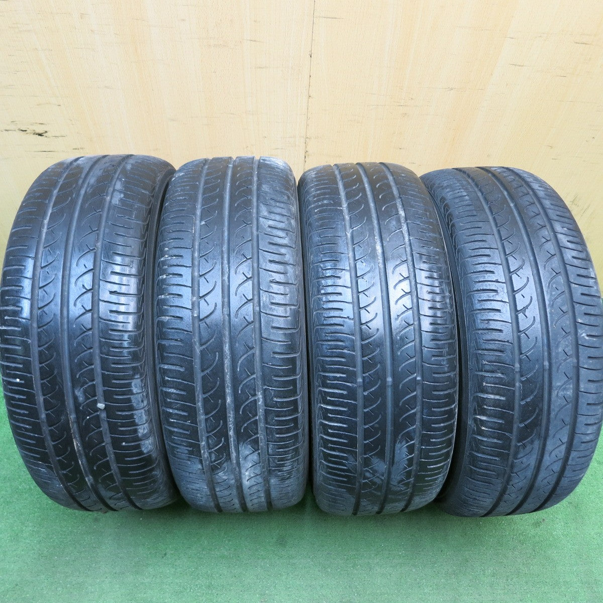 バリ溝!8.5分★ホンダ エディックス 純正 205/55R16 ヨコハマ ブルーアース AE01 16インチ PCD114.3/5H★5061603AKノ