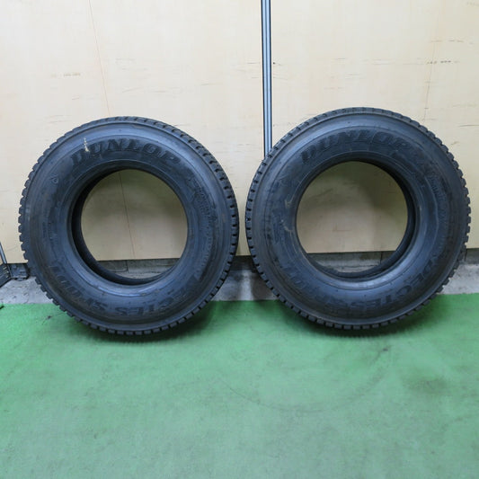 2本価格!23年◎トラック タイヤ 225/80R17.5 123/122L スタッドレス ダンロップ デクテス SP001 17.5インチ◎6101403NGスタ