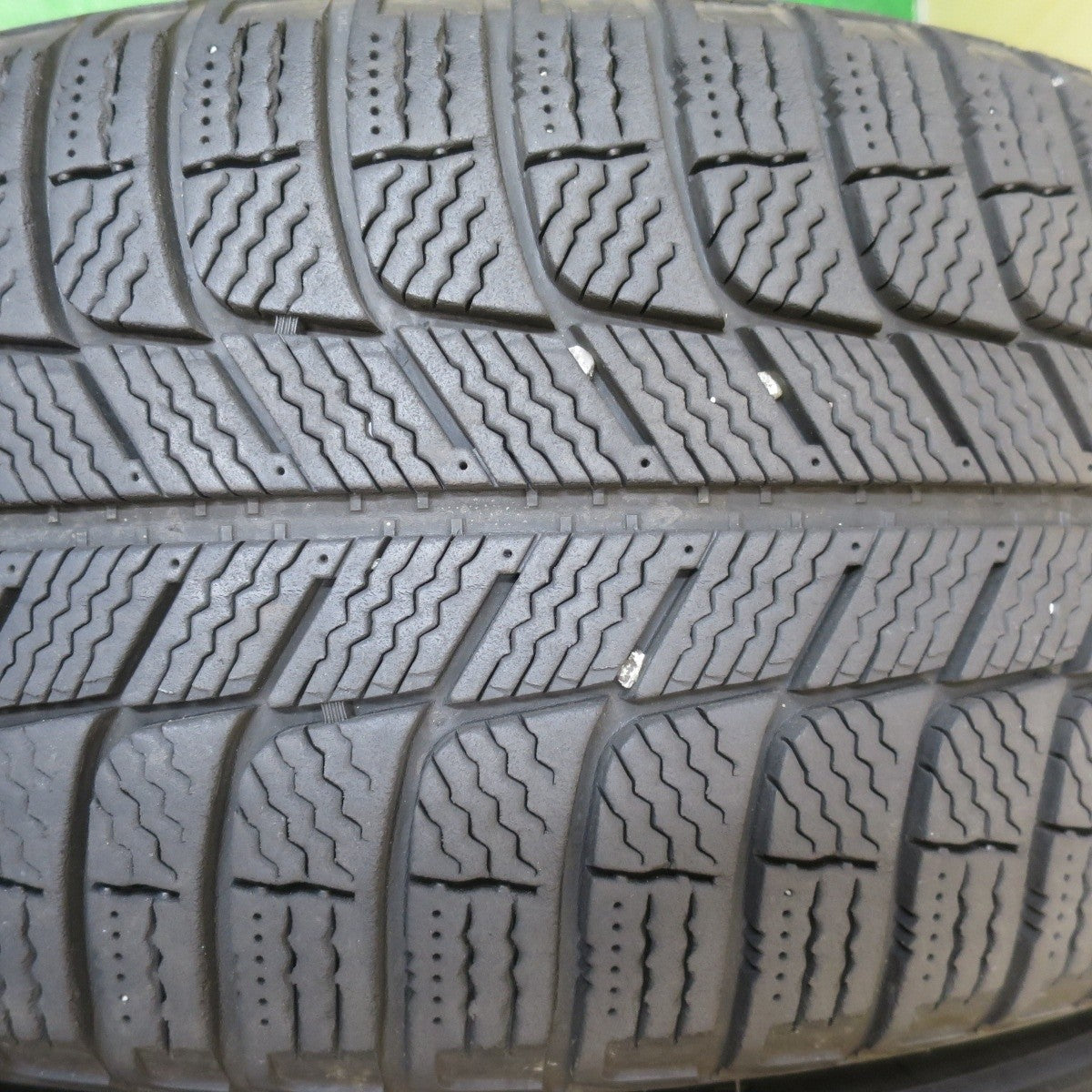 4本価格★日産 E52 エルグランド 等 純正 225/55R18 スタッドレス ミシュラン X-ICE3+ 18インチ PCD114.3/5H★5030704Hス