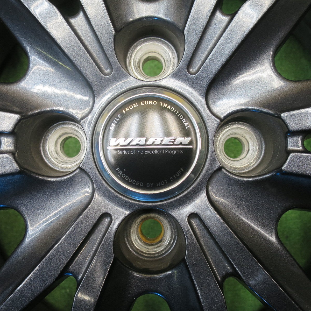バリ溝!キレイ!9.5分★スタッドレス 195/65R16 ダンロップ ウインターマックス WM02 WAREN ヴァーレン 16インチ PCD100/4H★5120407NJス