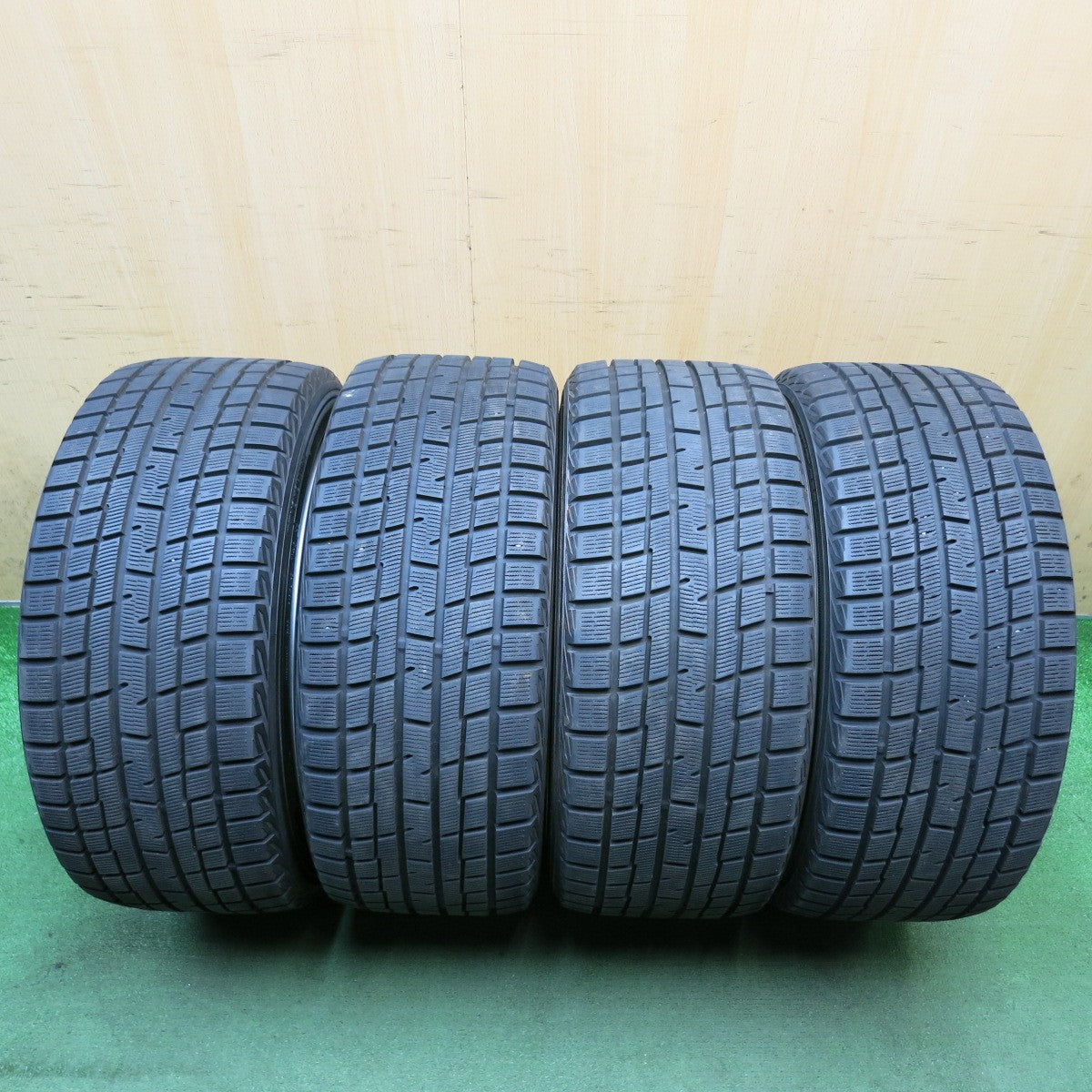 バリ溝!9.5分◎BMW 等 RAYS HOMURA 2X7 245/40R19 スタッドレス ヨコハマ アイスガード iG30 レイズ ホムラ 2×7 19インチ PCD120/5H◎6101103HAス