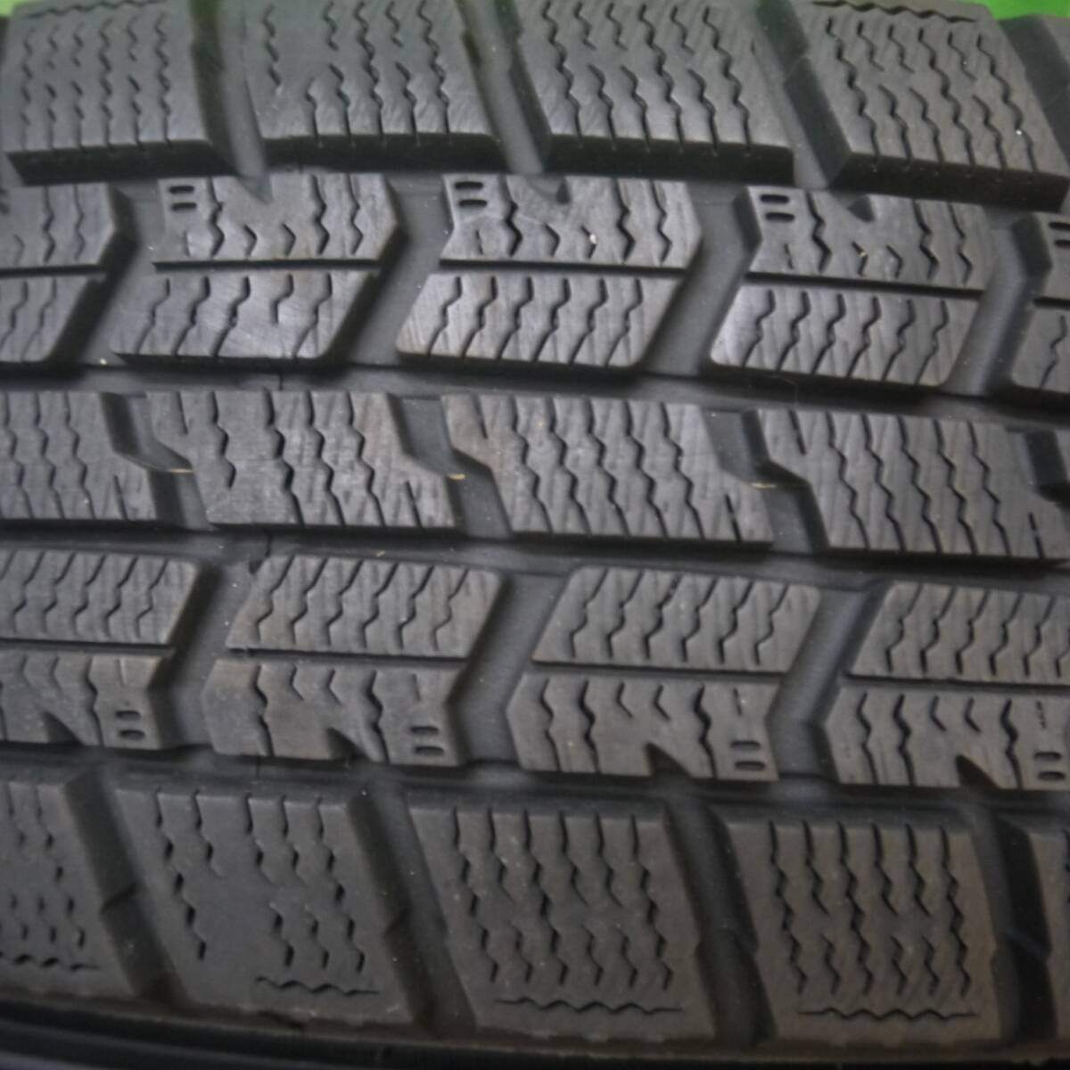 超バリ溝!22年!キレイ!ほぼ10分★スタッドレス 155/65R14 グッドイヤー アイスナビ7 ESTROSA エステローザ 14インチ PCD100/4H★5022504Hス