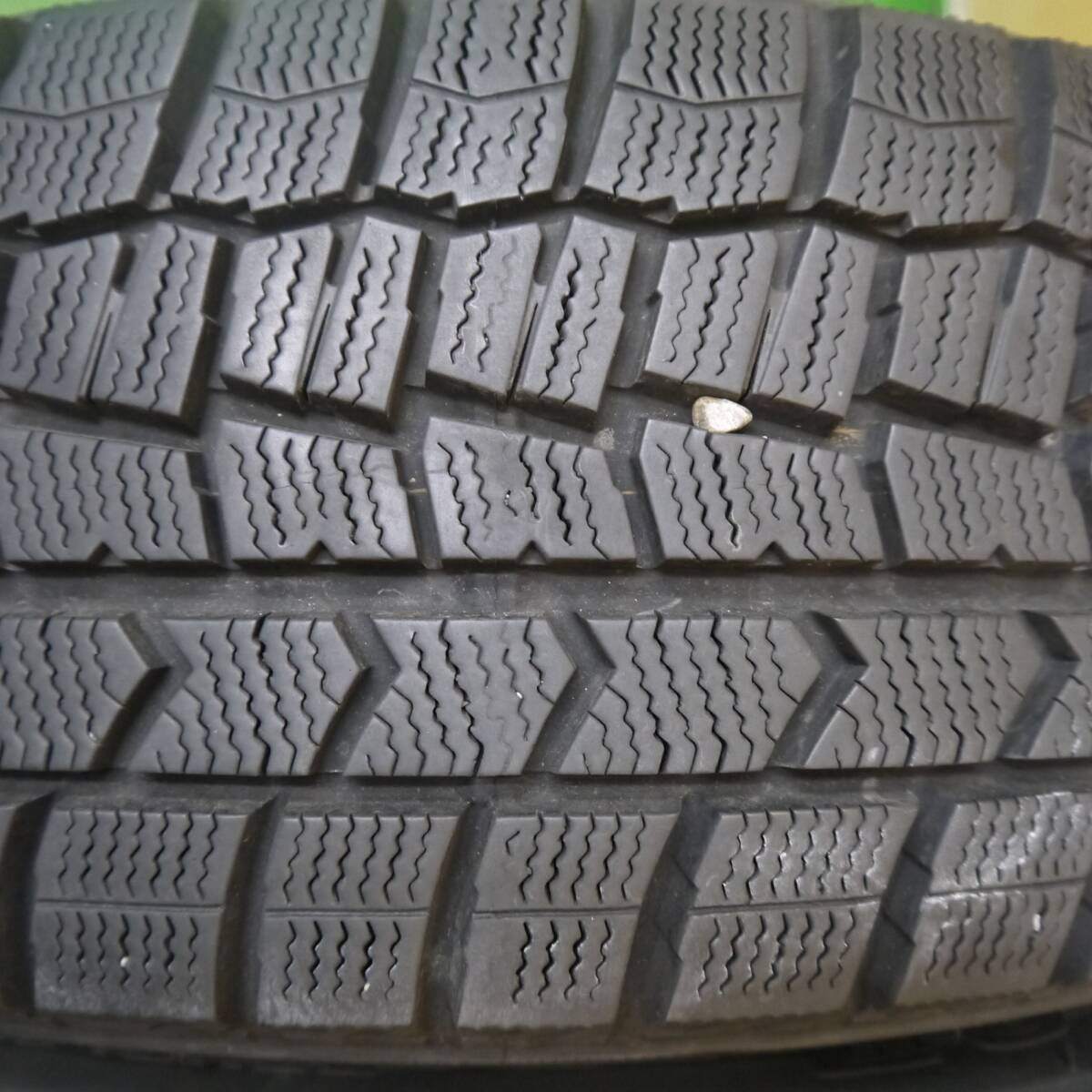 バリ溝!21年!キレイ!9.5分★プリウス 等 195/65R15 スタッドレス ダンロップ ウインターマックス WM02 MANARAY SPORT マナレイスポーツ 15インチ PCD100/5H★5040408Hス