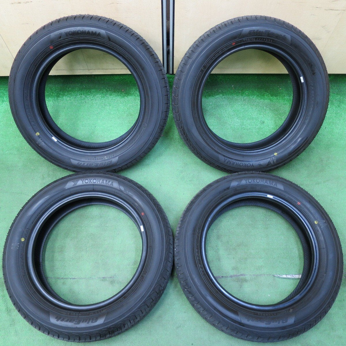 新車外し!24年★155/65R14 ヨコハマ ブルーアース BluEarth タイヤ 14インチ N-BOX タント ムーヴ ワゴンR 等★4120305イノタ