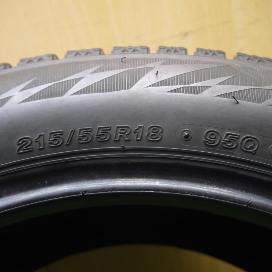 20年!9分★スタッドレス 215/55R18 ブリヂストン VRX2 タイヤ 18インチ CX-30 エクストレイル等★3112802Hスタ