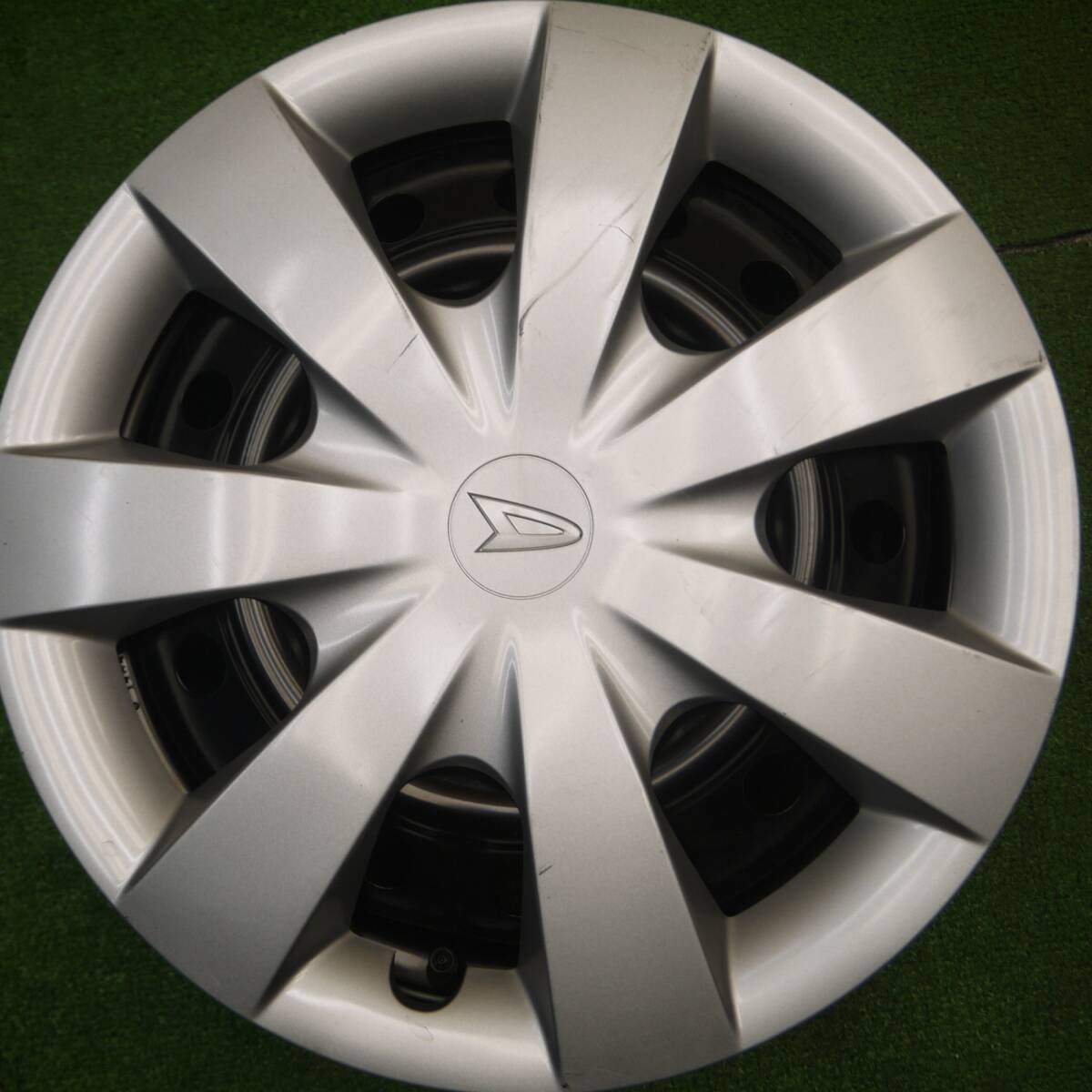 4本価格★ダイハツ ミライース 純正 スチール ホイール 14インチ キャップ カバー 付き 14×4.5J PCD100/4H★4112007Hホ