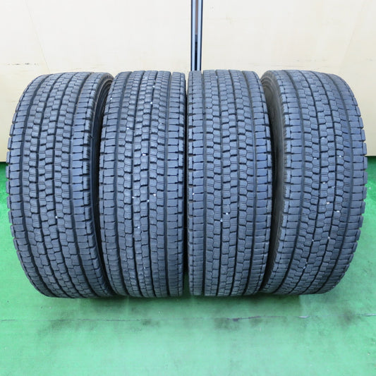*送料無料* バリ溝!22年!9分★トラック タイヤ 245/70R19.5 136/134J スタッドレス ブリヂストン W999 19.5インチ★4061711イスタ