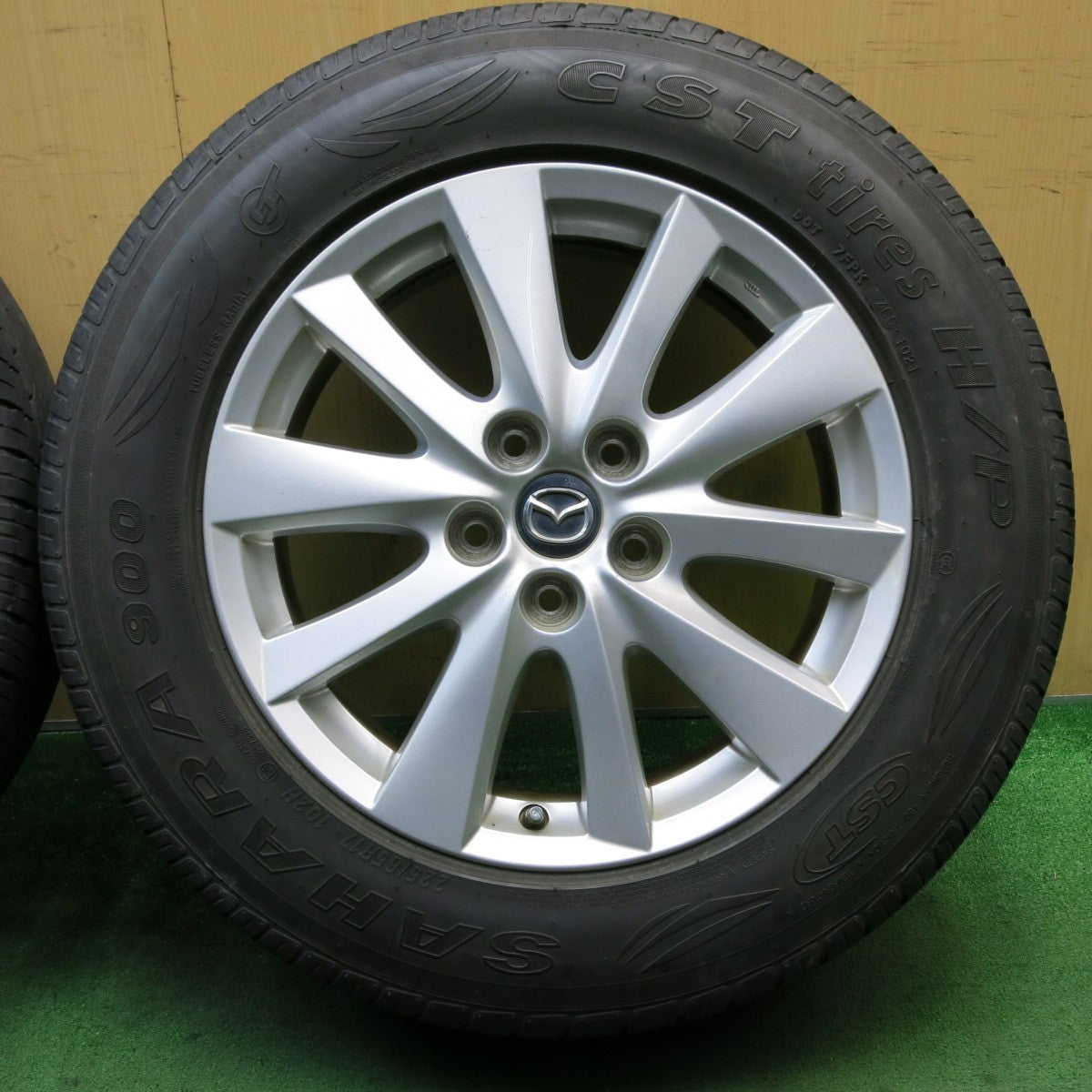 キレイ!21年★マツダ CX-5 純正 225/65R17 CST H/P サハラ 900 17インチ CX5 PCD114.3/5H★5060302NJノ