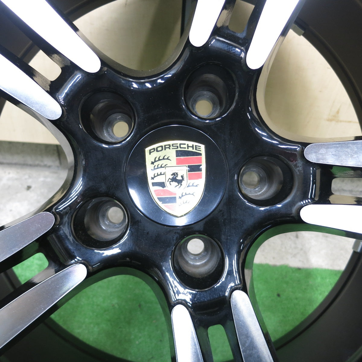1本価格★ポルシェ カイエン パナメーラ 等 純正 ホイール 22インチ 22×10J PCD130/5H★5062303ナホ