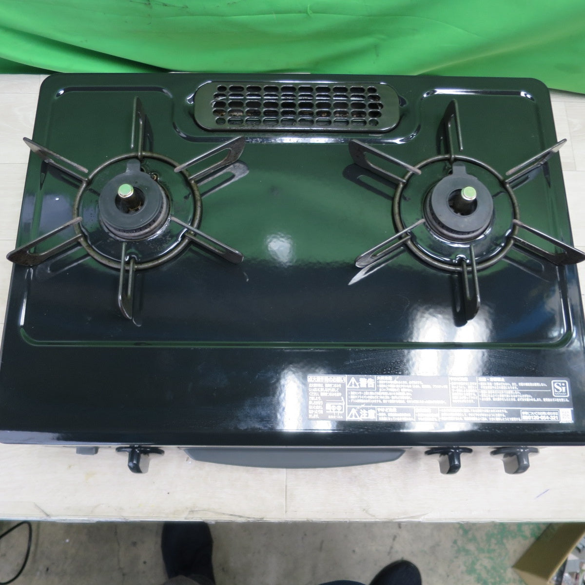 送料無料] ☆リンナイ 2口 ガステーブル KG34NBKL RT34NJH LPガス 用 