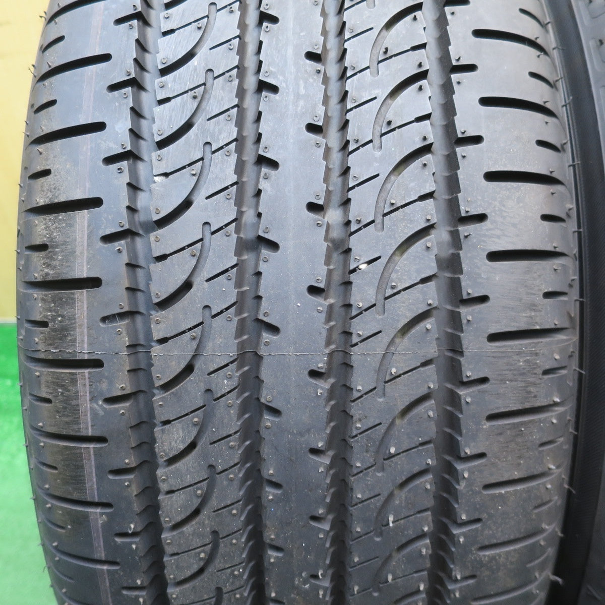 新車外し!23年★三菱 デリカ D:5 純正 ENKEI 225/55R18 ヨコハマ ジオランダー SUV G055 G055E 18インチ D5 PCD114.3/5H★6021101NJノ