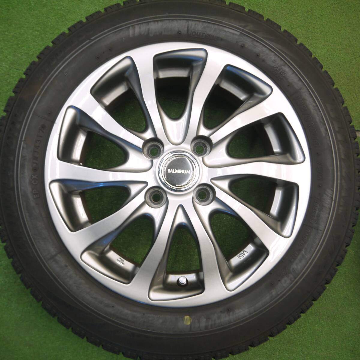 4本価格★スタッドレス 165/65R14 ブリヂストン ブリザック VRX BALMINUM バルミナ 14インチ PCD100/4H★5020405Hス