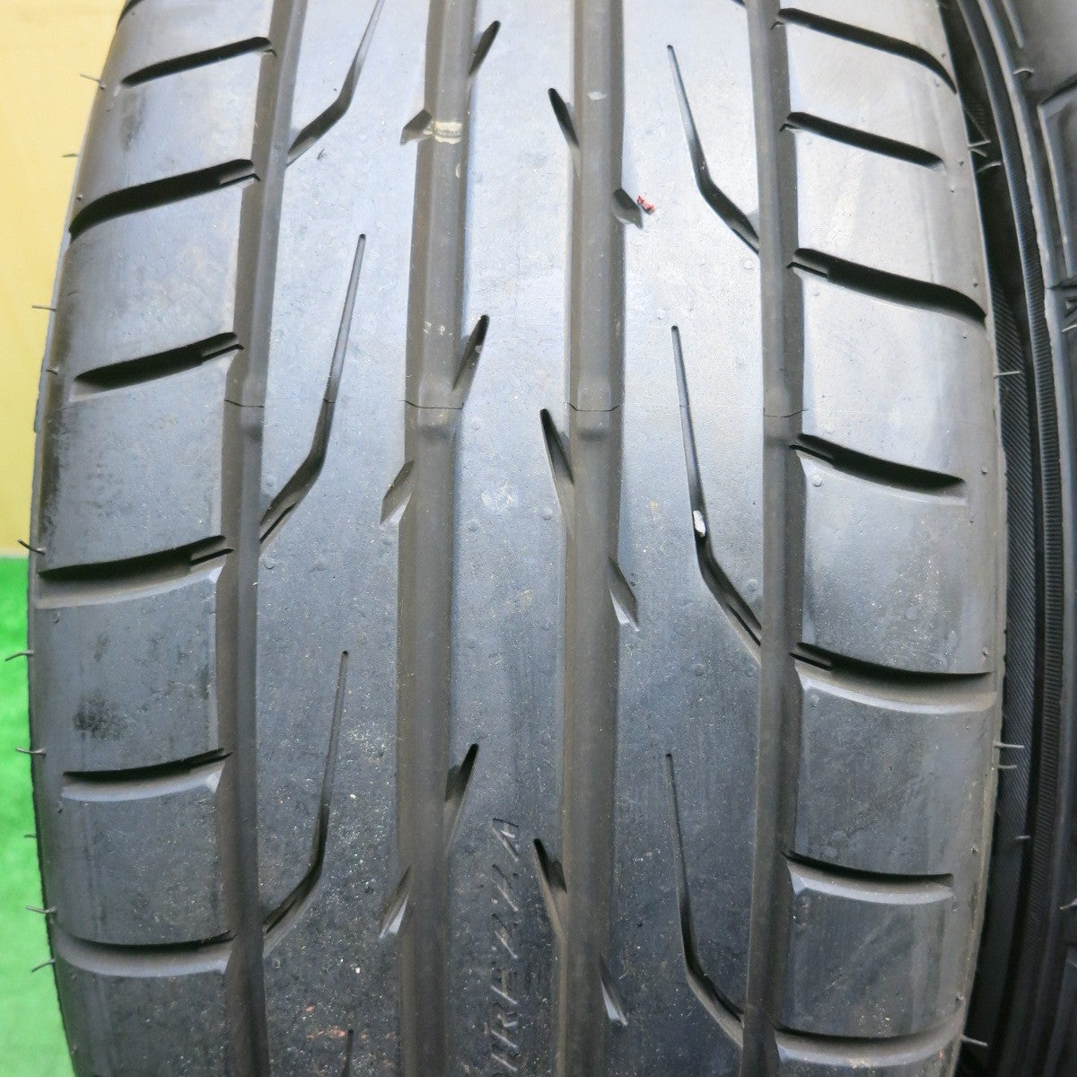 バリ溝!22年!ほぼ10分★205/55R16 ダンロップ ディレッツァ DZ102 AXEL S アクセルS 16インチ PCD114.3/5H★5050203AKノ