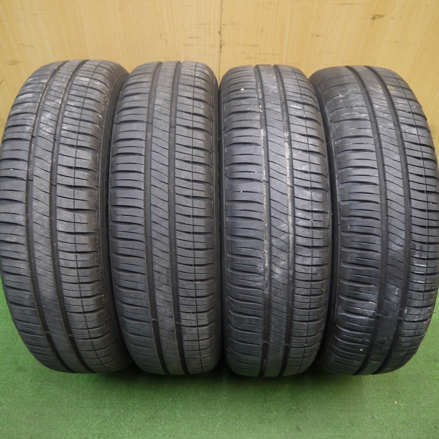 キレイ!23年★スズキ アルト ラパン 純正 155/65R14 ミシュラン エナジーセイバー4 14インチ PCD100/4H★6022505Hノ