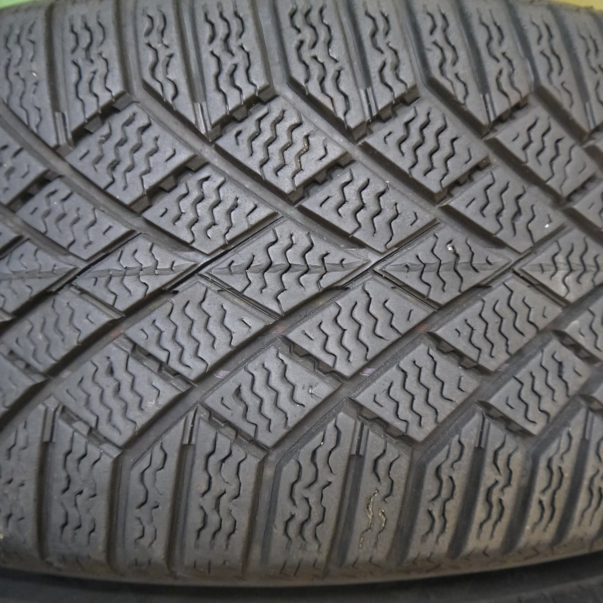 キレイ★ベンツ 等 205/55R16 スタッドレス コンチネンタル バイキング コンタクト7 社外 アルミ 16インチ PCD112/5H★6011401Hノ