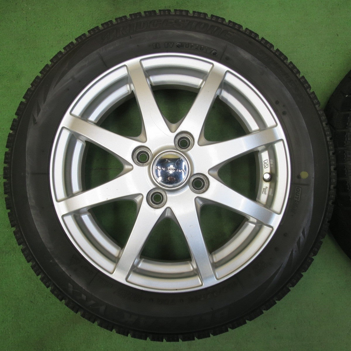 4本価格★スタッドレス 155/65R14 ブリヂストン ブリザック VRX LAPORTA ラポルタ 14インチ PCD100/4H★5032202イス