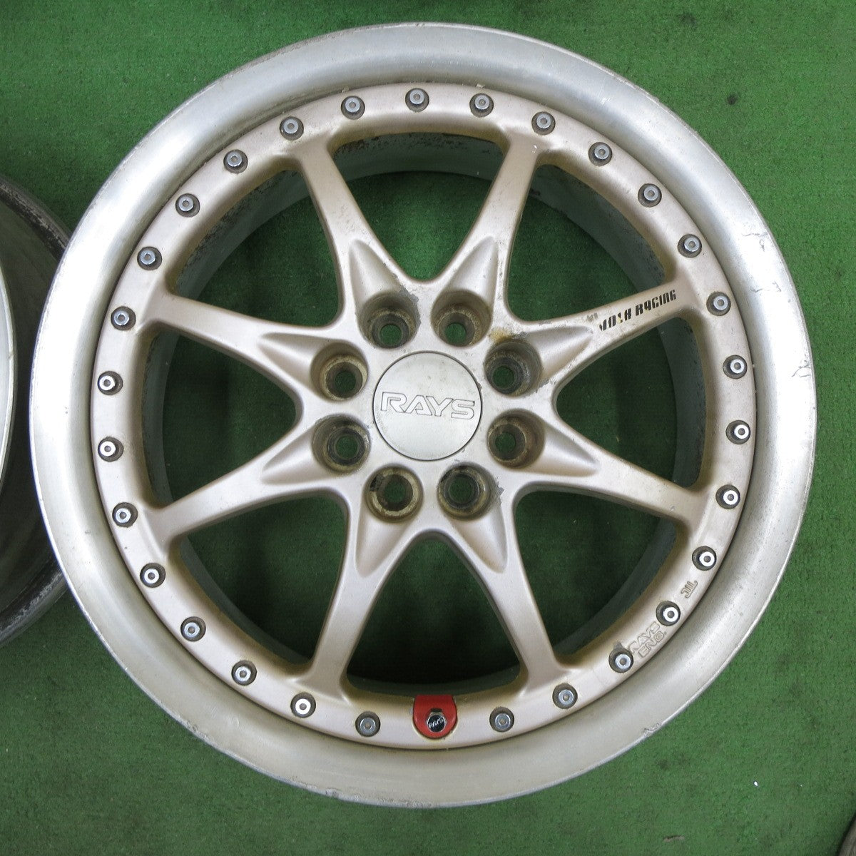 4本価格★RAYS VOLK RACING GR-N 15インチ ホイール レイズ ボルクレーシング 15×6.5JJ PCD100/4H★6011905ナホ